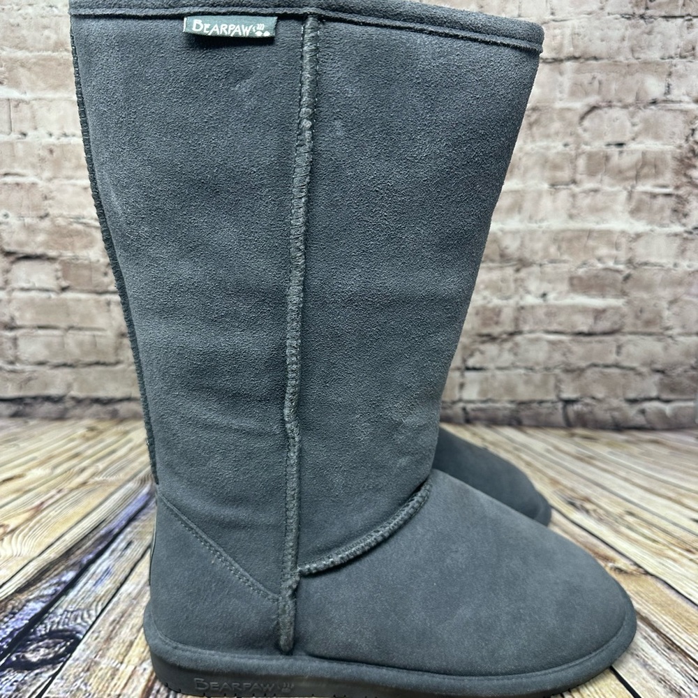 Grey Bearpaw boots